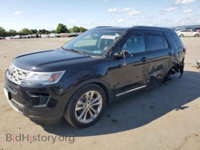 2018 Ford EXPLORER XLT, black — VIN 1FM5K7D8XJGB84652, Copart