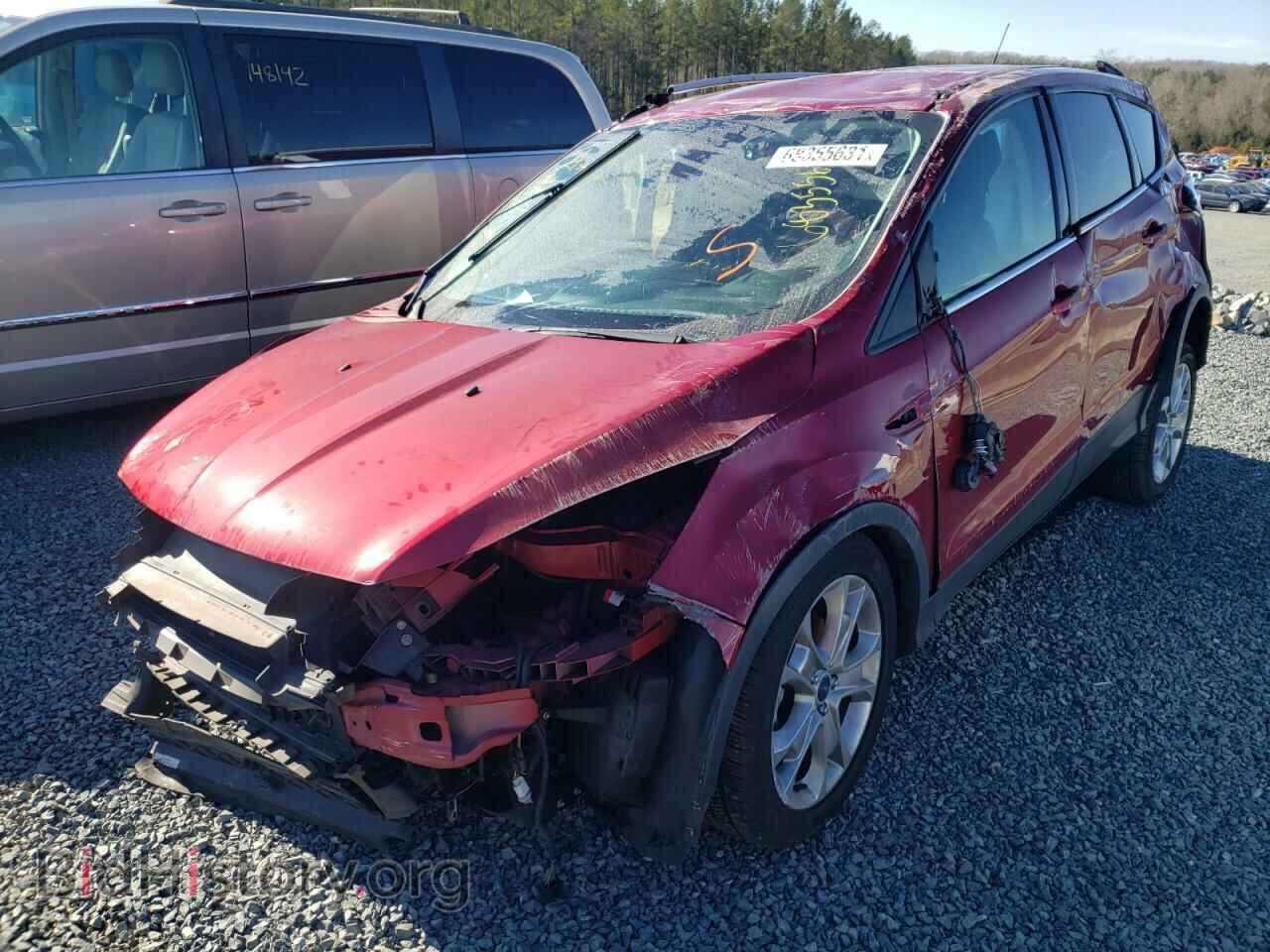 2014 FORD ESCAPE - VIN: 1FMCU0JX2EUA50004 - Фото 2