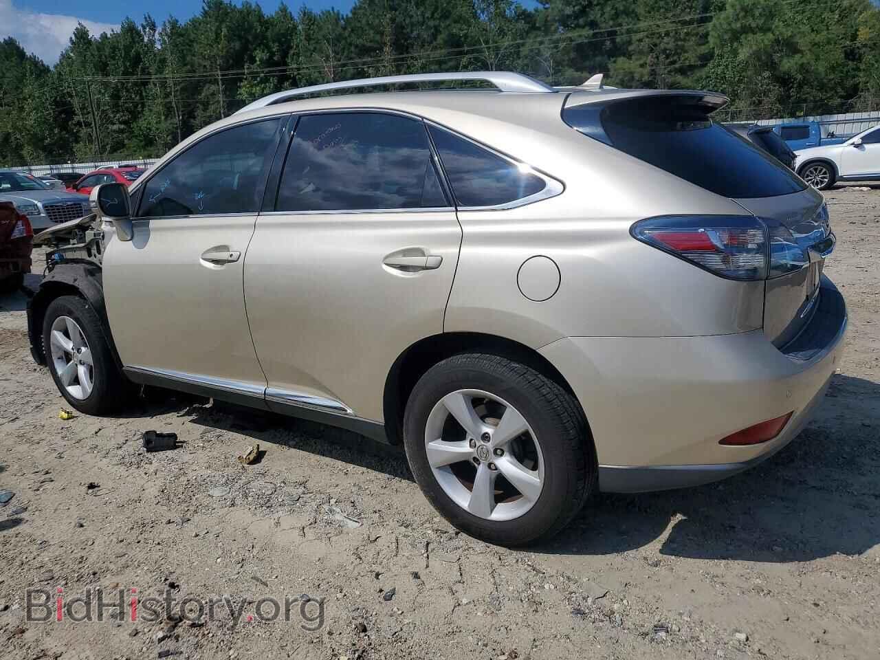2012 LEXUS RX350 - VIN: 2T2BK1BA1CC140207 - Фото 2