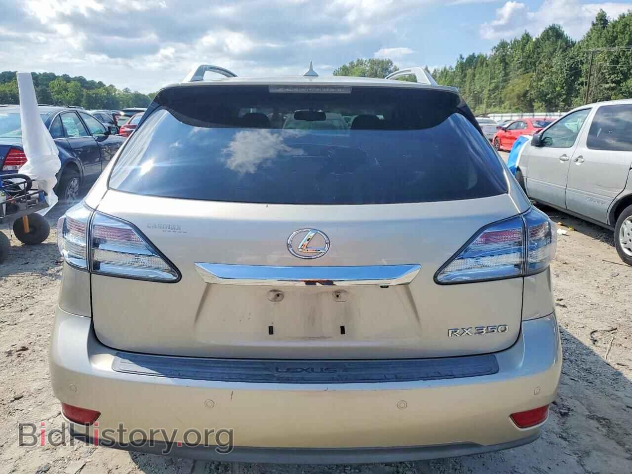 2012 LEXUS RX350 - VIN: 2T2BK1BA1CC140207 - Фото 6