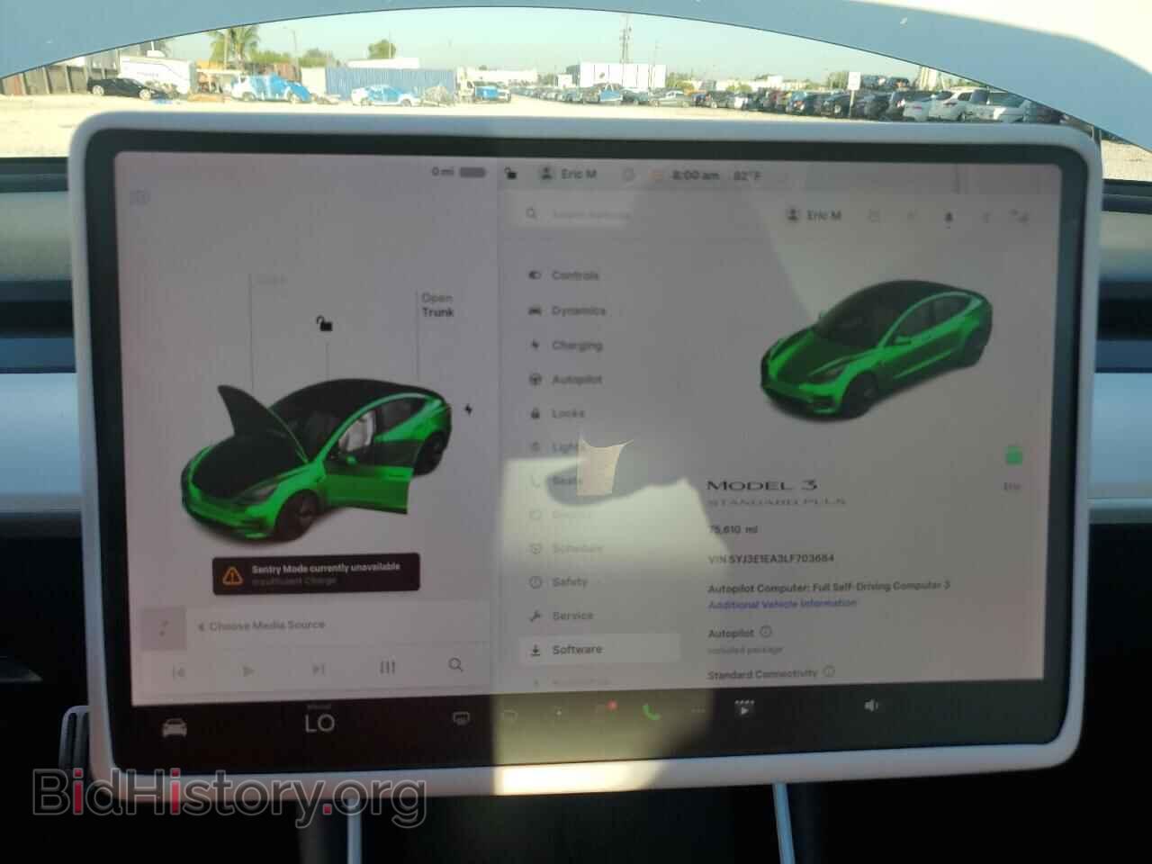 2020 TESLA MODEL 3 - VIN: 5YJ3E1EA3LF703684 - Photo 9