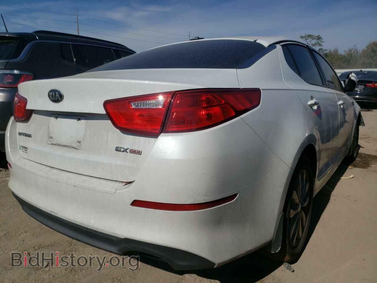 2015 KIA OPTIMA - VIN: 5XXGN4A77FG495582 - Фото 4