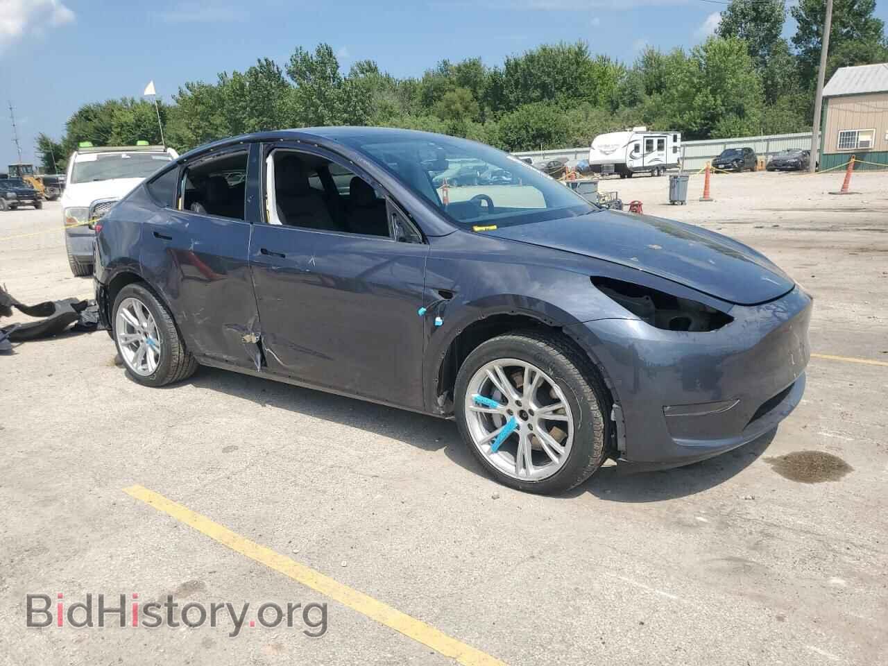 2021 TESLA MODEL Y - VIN: 5YJYGDEE9MF063387 - Фото 4