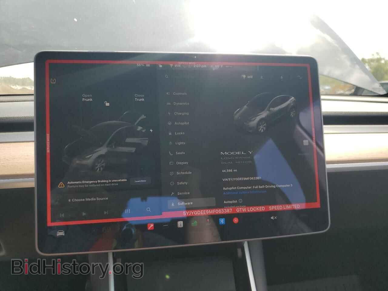 2021 TESLA MODEL Y - VIN: 5YJYGDEE9MF063387 - Фото 9