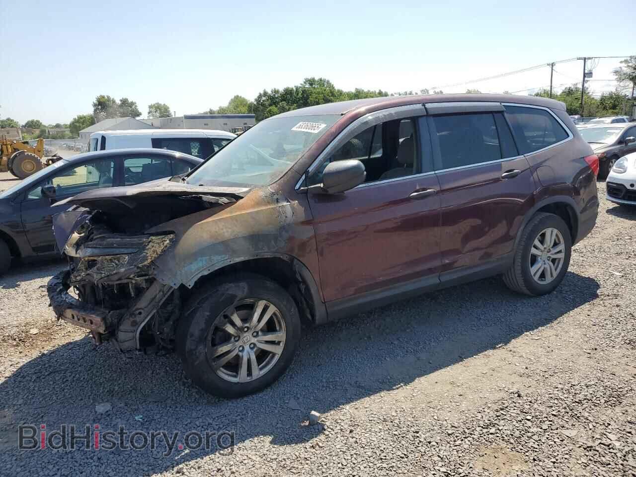 Photo 5FNYF6H17GB020081 - HONDA PILOT 2016