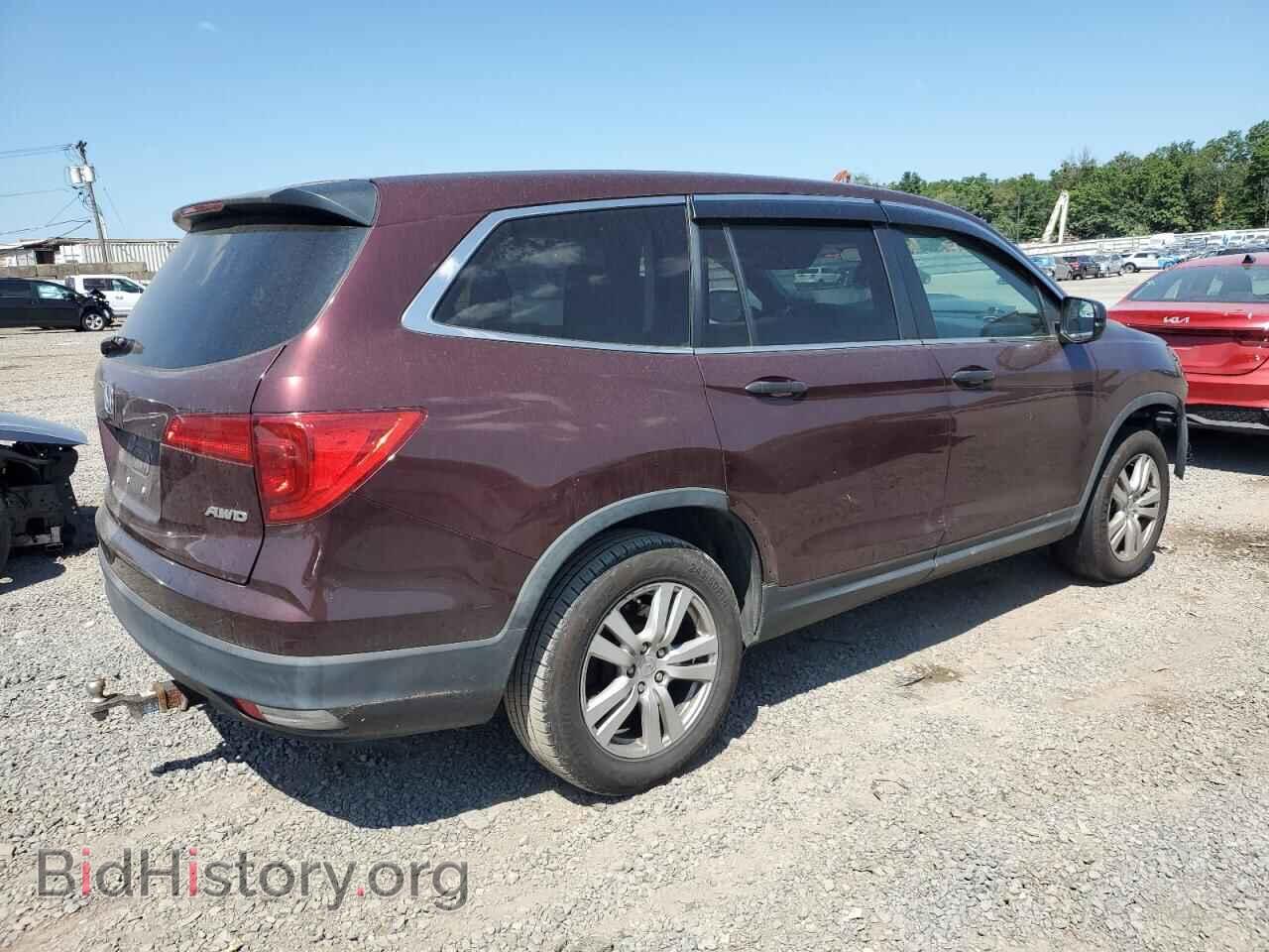 2016 HONDA PILOT - VIN: 5FNYF6H17GB020081 - Фото 3