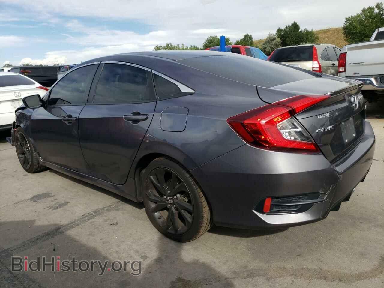 2020 HONDA CIVIC - VIN: 2HGFC2F86LH513636 - Фото 2