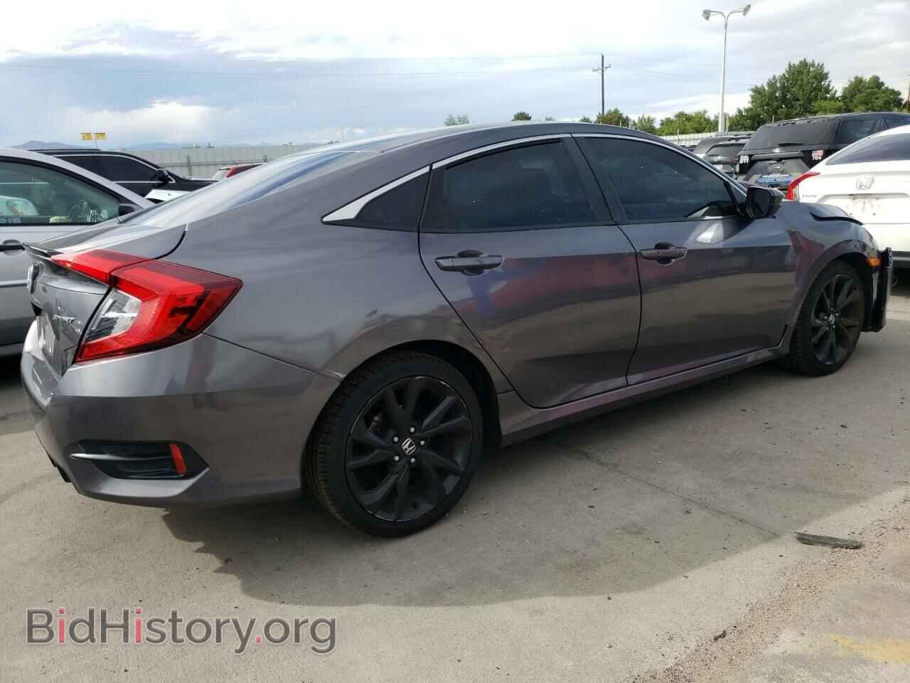 2020 HONDA CIVIC - VIN: 2HGFC2F86LH513636 - Фото 3