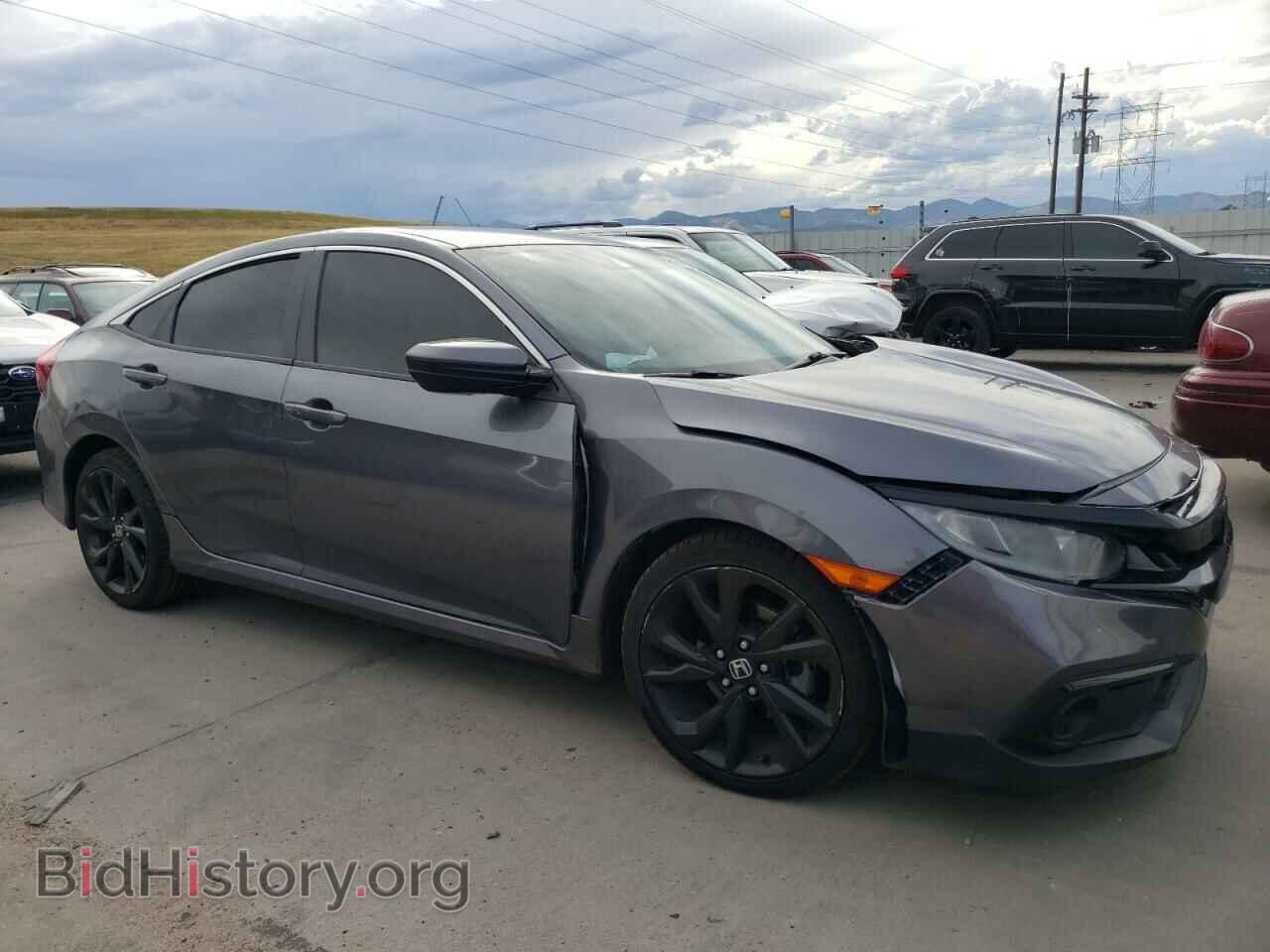 2020 HONDA CIVIC - VIN: 2HGFC2F86LH513636 - Фото 4