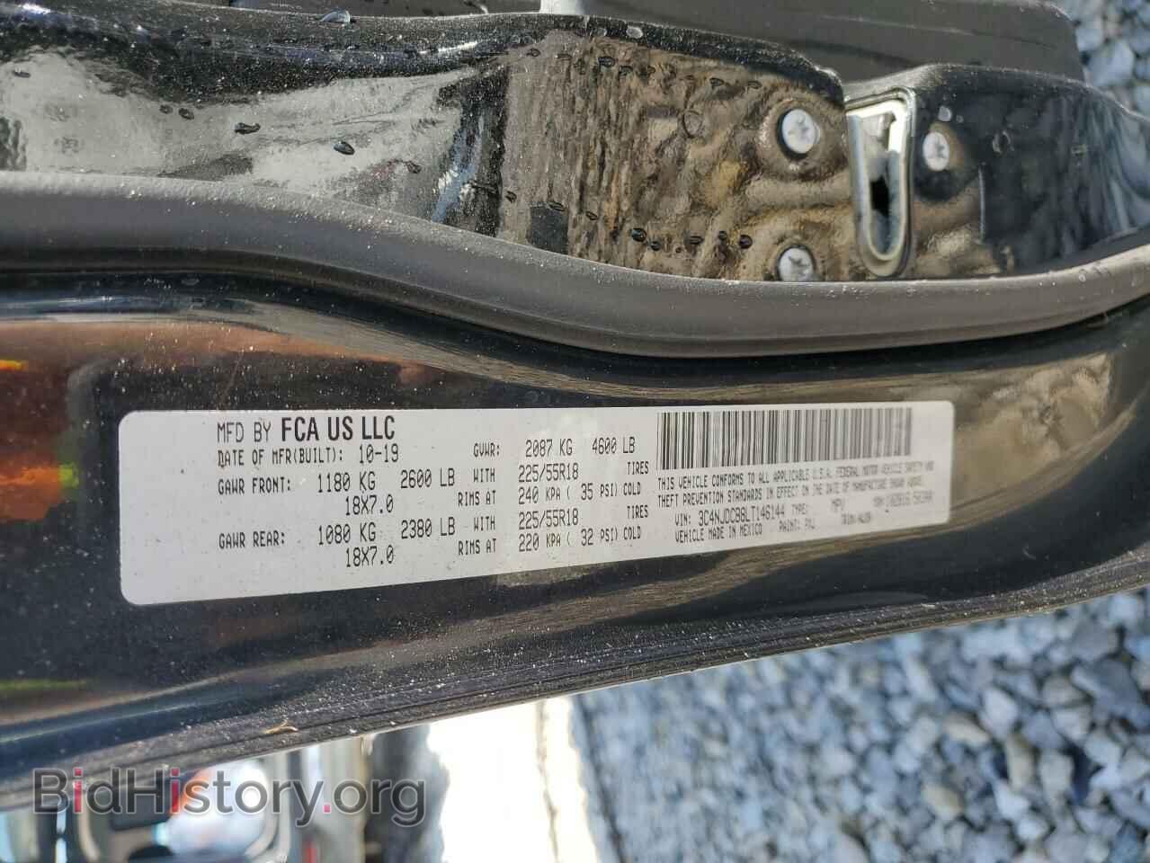 2020 JEEP COMPASS - VIN: 3C4NJDCB8LT146144 - Фото 12