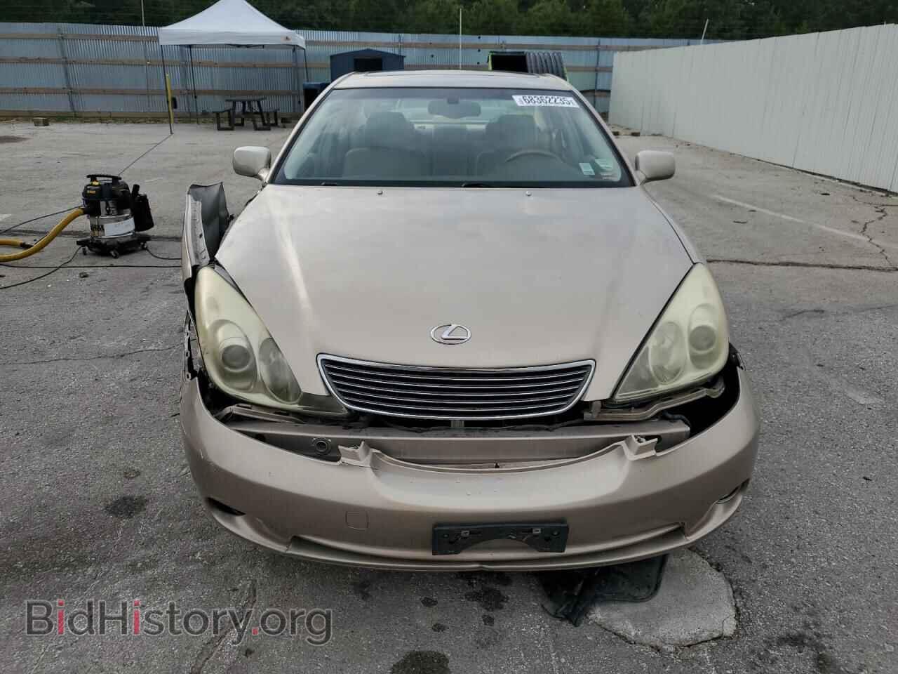 2005 LEXUS ES330 - VIN: JTHBA30G655088338 - Фото 5