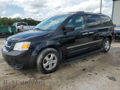 2010 Dodge CARAVAN Grand Cara, черный — VIN 2D4RN5D13AR272948, Copart