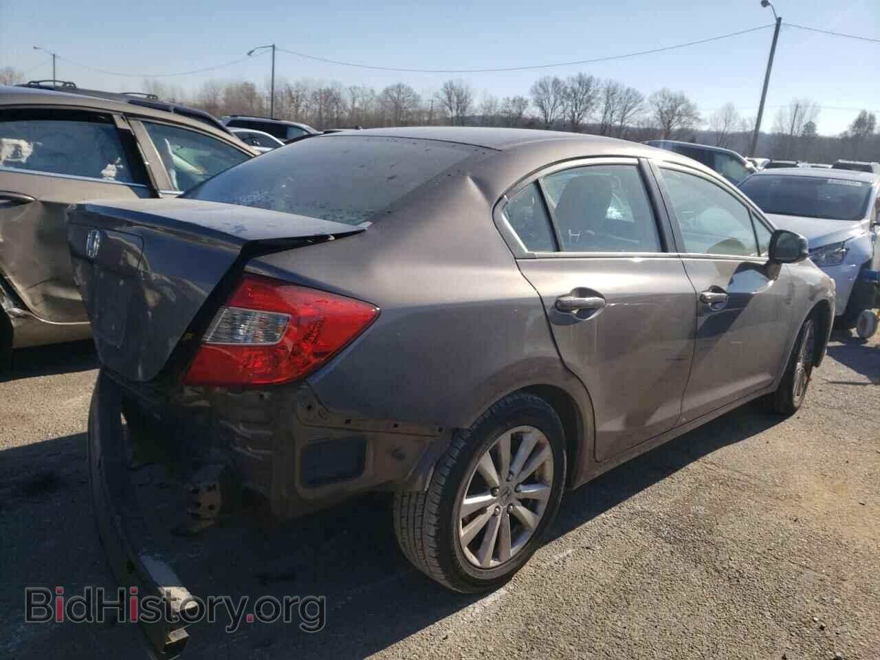 2012 HONDA CIVIC - VIN: 19XFB2F86CE040043 - Фото 3