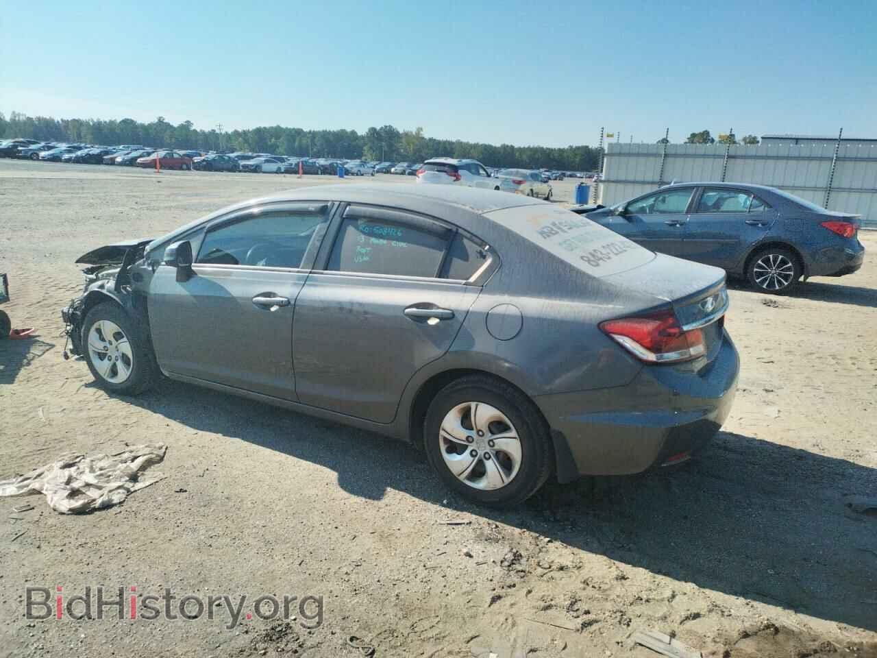 2013 HONDA CIVIC - VIN: 2HGFB2F54DH564322 - Фото 2