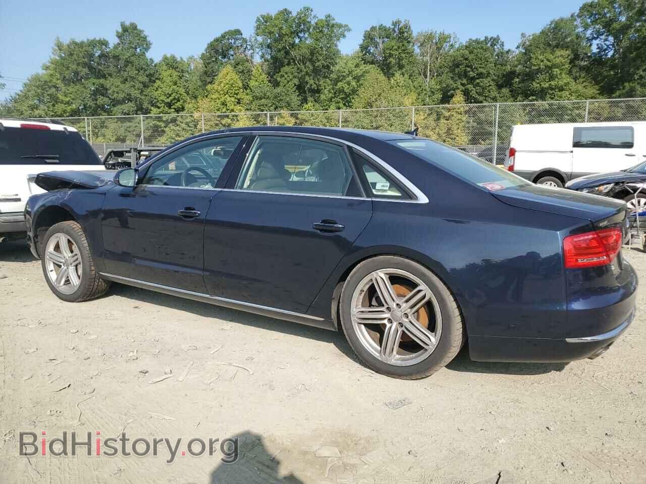 2013 AUDI A8 - VIN: WAURGAFD6DN003266 - Фото 2