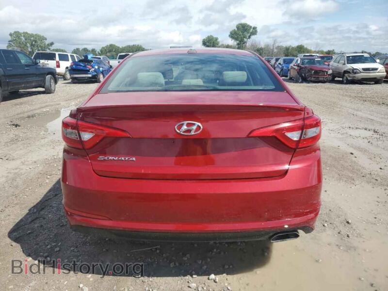 2017 Hyundai SONATA (VIN 5NPE24AF6HH486337) — фото 6 из 12