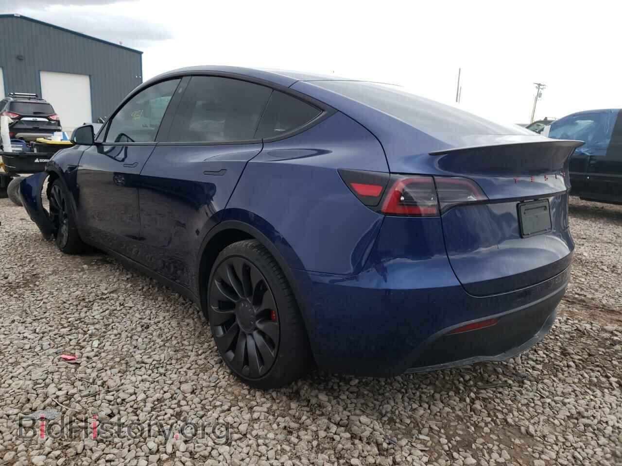 2021 TESLA MODEL Y - VIN: 5YJYGDEF1MF078314 - Фото 3
