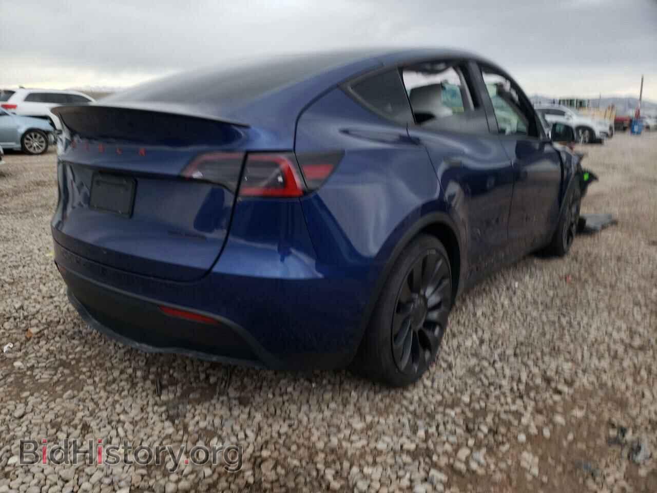 2021 TESLA MODEL Y - VIN: 5YJYGDEF1MF078314 - Фото 4