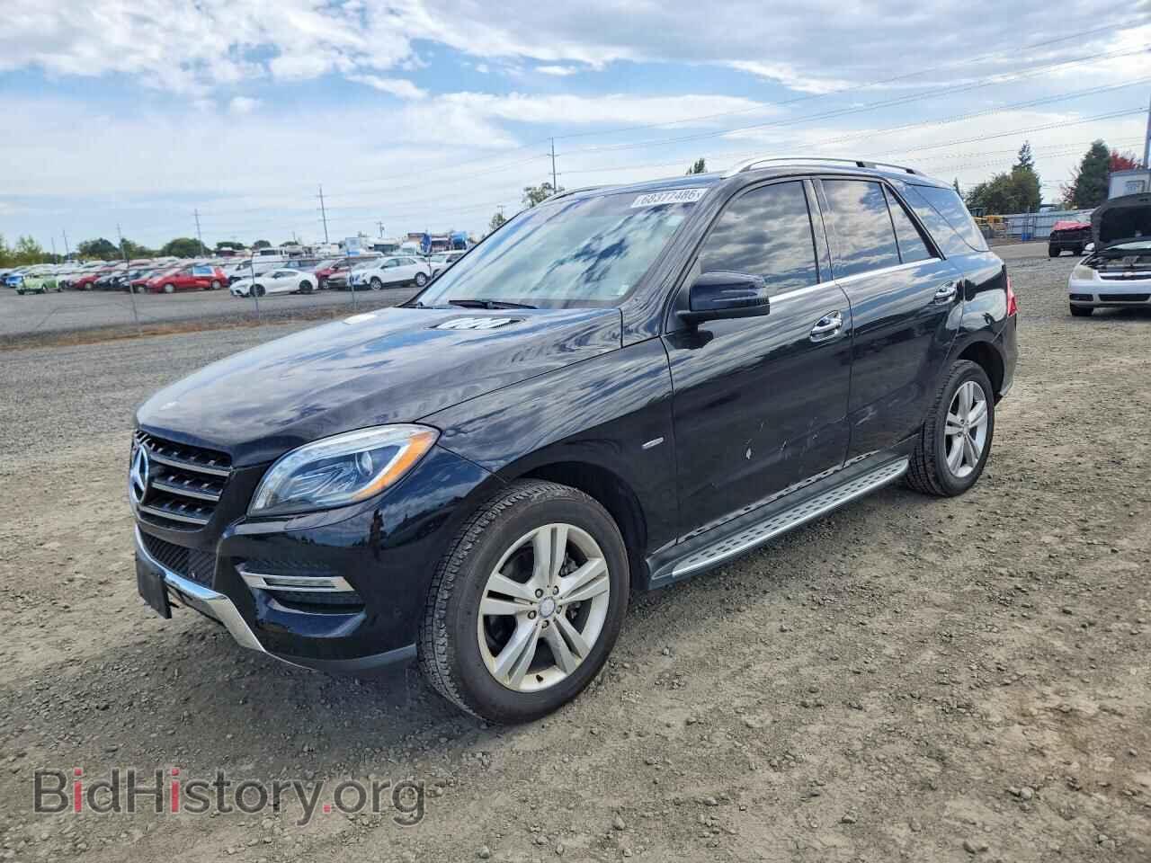 Photo 4JGDA2EB7CA050957 - MERCEDES-BENZ M-CLASS 2012