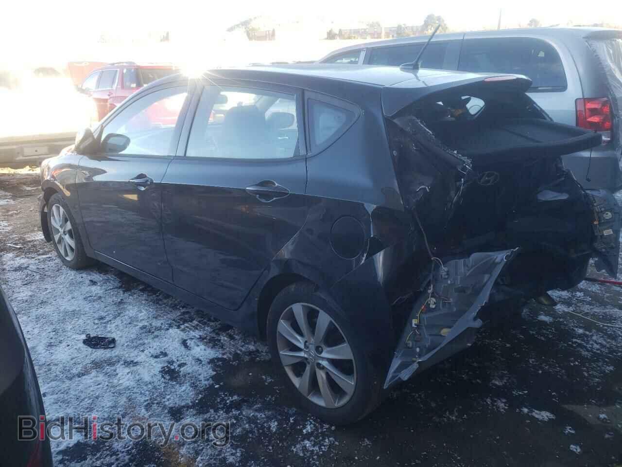 2013 HYUNDAI ACCENT - VIN: KMHCU5AE6DU113549 - Фото 2