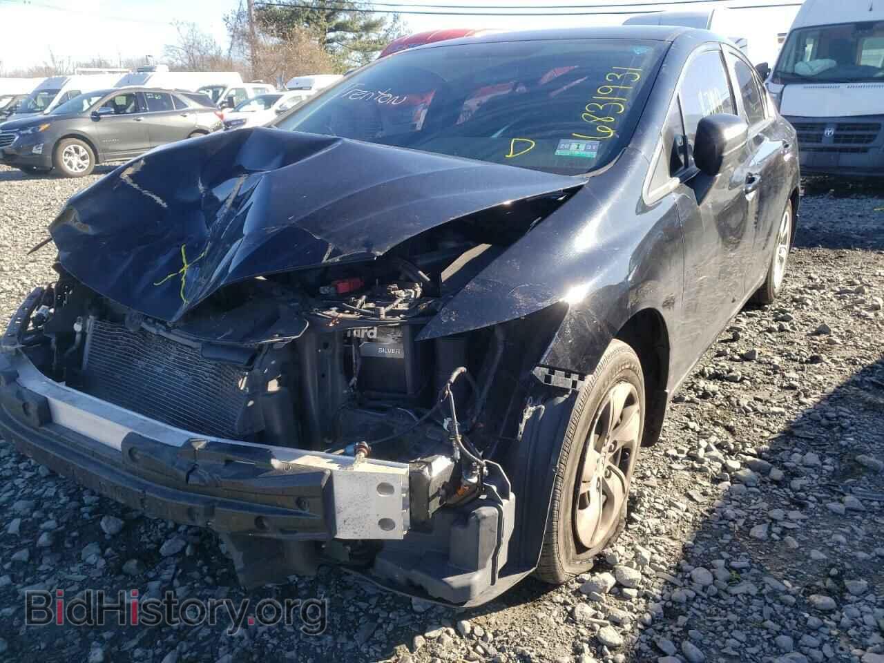 2014 HONDA CIVIC - VIN: 19XFB2F53EE202929 - Фото 2