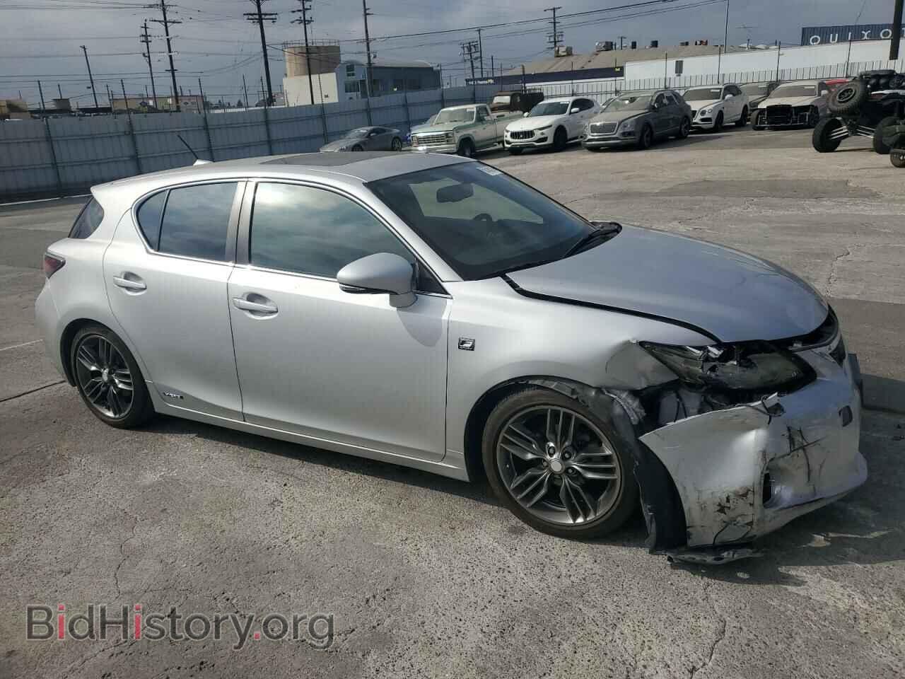 2012 LEXUS CT 200 - VIN: JTHKD5BH9C2070911 - Фото 4