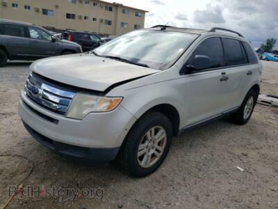 2007 Ford EDGE Edge SE, silver — VIN 2FMDK36CX7BB17961, Copart