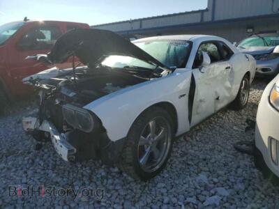 2012 Dodge CHALLENGER, белый — VIN 2C3CDYBT4CH225470, Copart