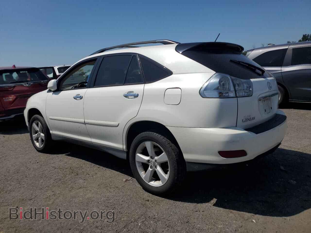 Report 2T2HK31U08C090635 LEXUS RX350 2008 WHITE GAS - price and damage ...
