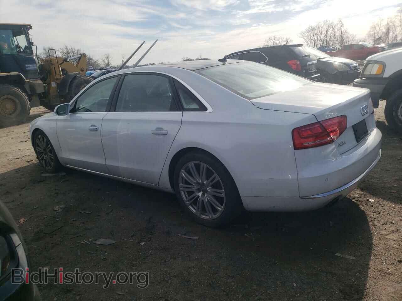 2013 AUDI A8 - VIN: WAURGAFD0DN003960 - Фото 2