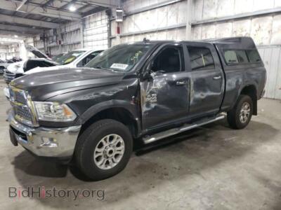 2018 RAM 2500 Laramie, gray — VIN 3C6UR5FL2JG368254, Copart