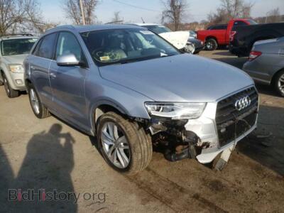 2017 Audi Q3 Q3 Premium, silver — VIN WA1JCCFS2HR005692, Copart