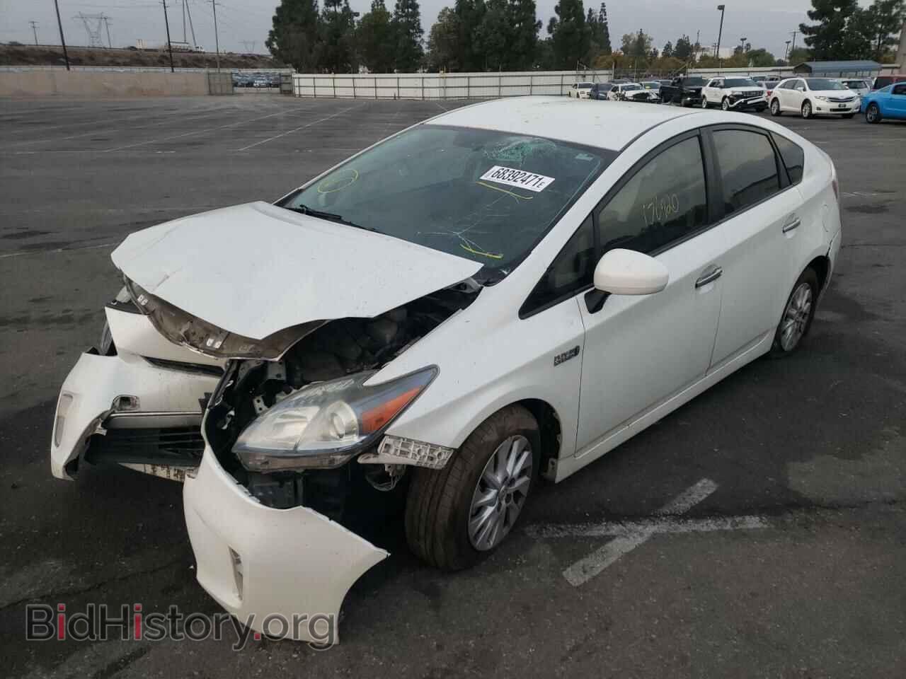 2014 TOYOTA PRIUS - VIN: JTDKN3DP4E3054667 - Фото 2