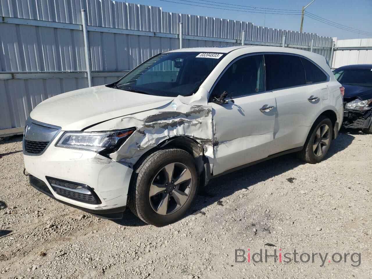 Photo 5FRYD4H20EB505080 - ACURA MDX 2014