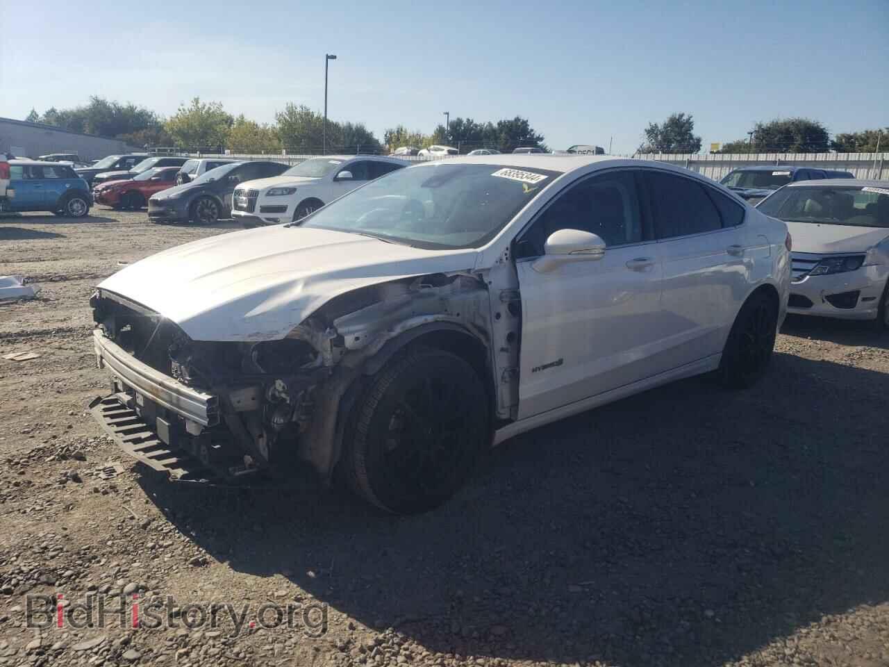 Фотография 3FA6P0LU2DR157447 - FORD FUSION 2013