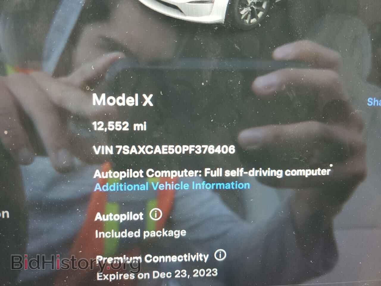 2023 TESLA MODEL X - VIN: 7SAXCAE50PF376406 - Photo 9