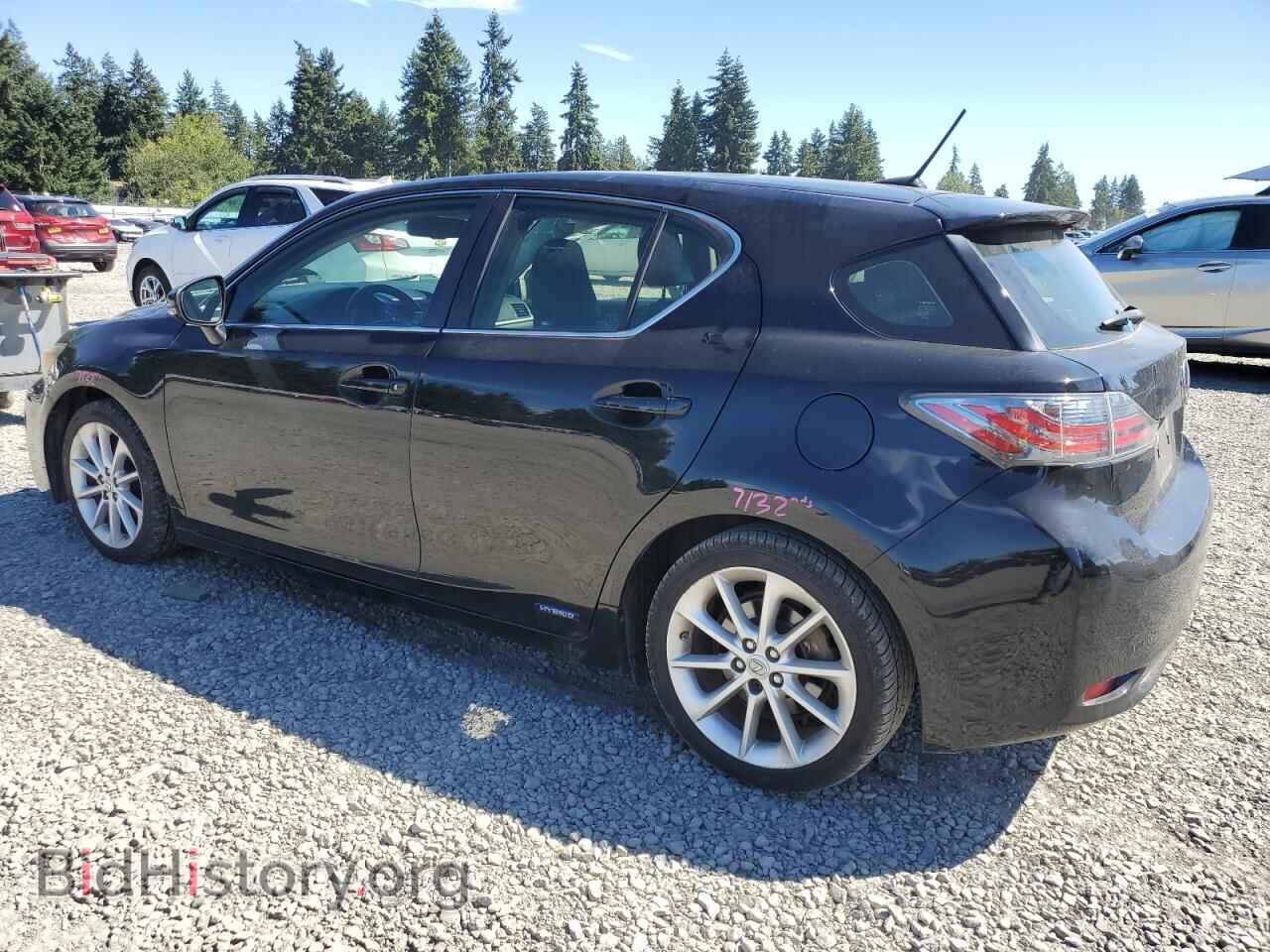 2012 LEXUS CT 200 - VIN: JTHKD5BH2C2094516 - Фото 2