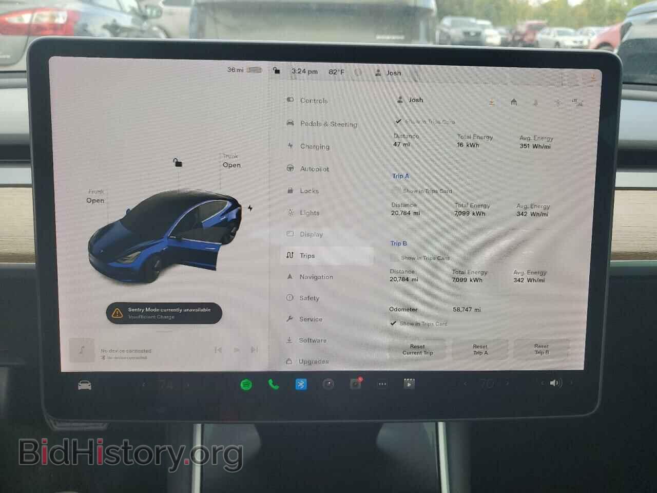 2018 TESLA MODEL 3 - VIN: 5YJ3E1EB6JF120354 - Photo 9