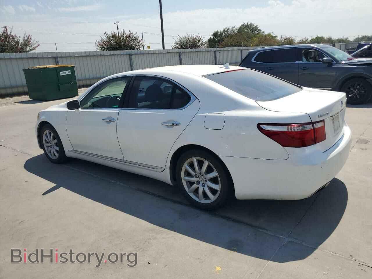 2007 LEXUS LS460 - VIN: JTHBL46F075036446 - Фото 2