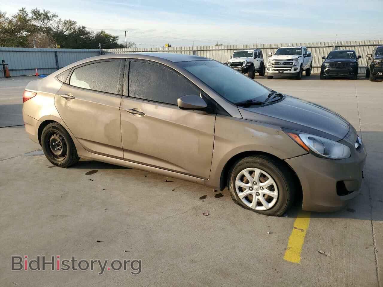 2014 HYUNDAI ACCENT - VIN: KMHCT4AEXEU688557 - Фото 4