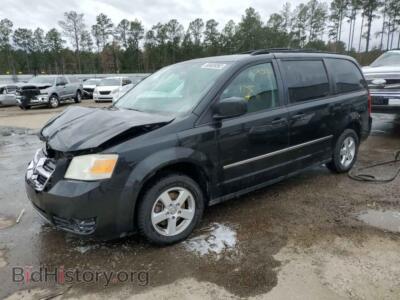 2010 Dodge CARAVAN Grand Cara, черный — VIN 2D4RN5D17AR434614, Copart