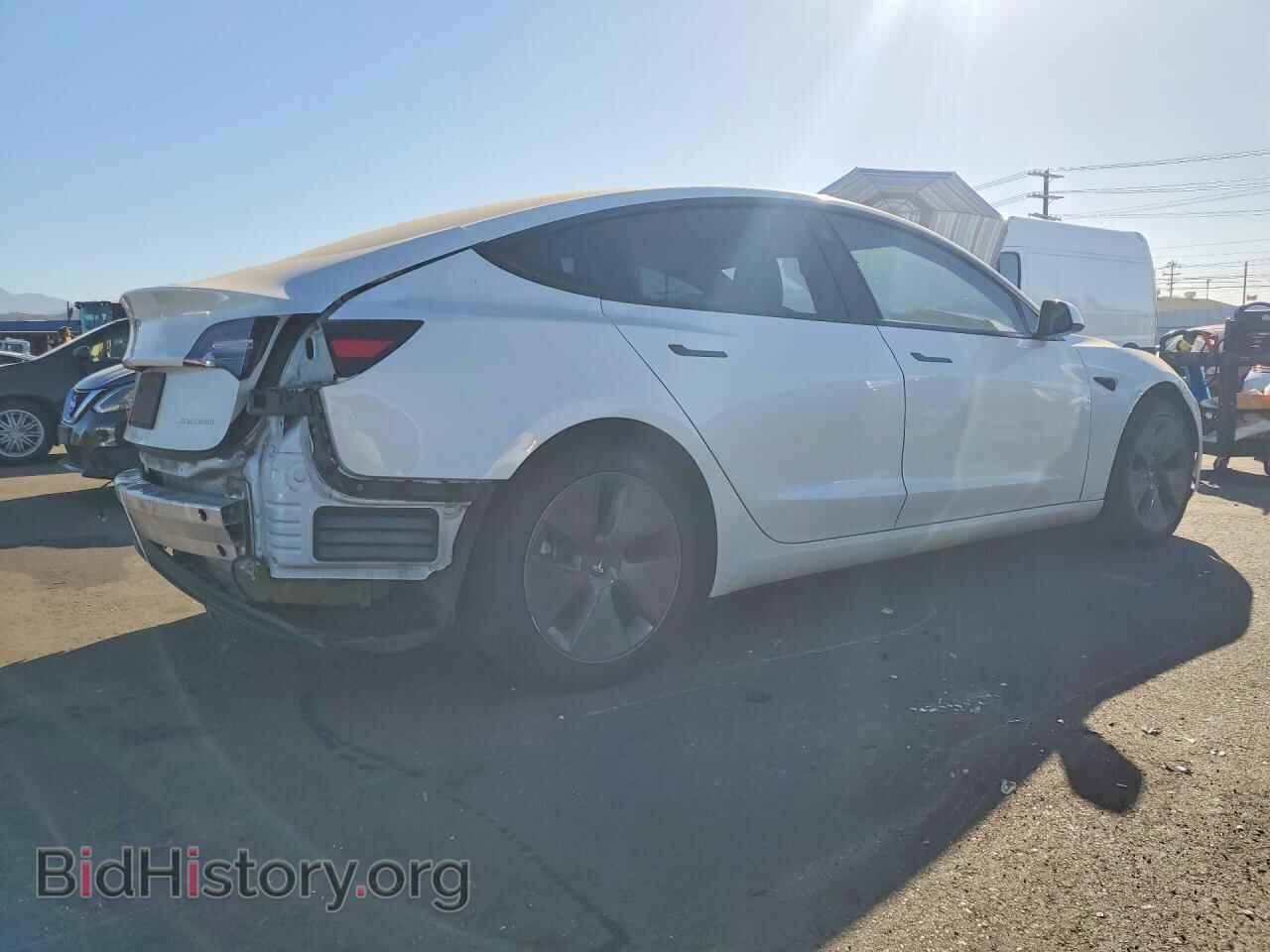 2022 TESLA MODEL 3 - VIN: 5YJ3E1EB7NF195652 - Фото 3