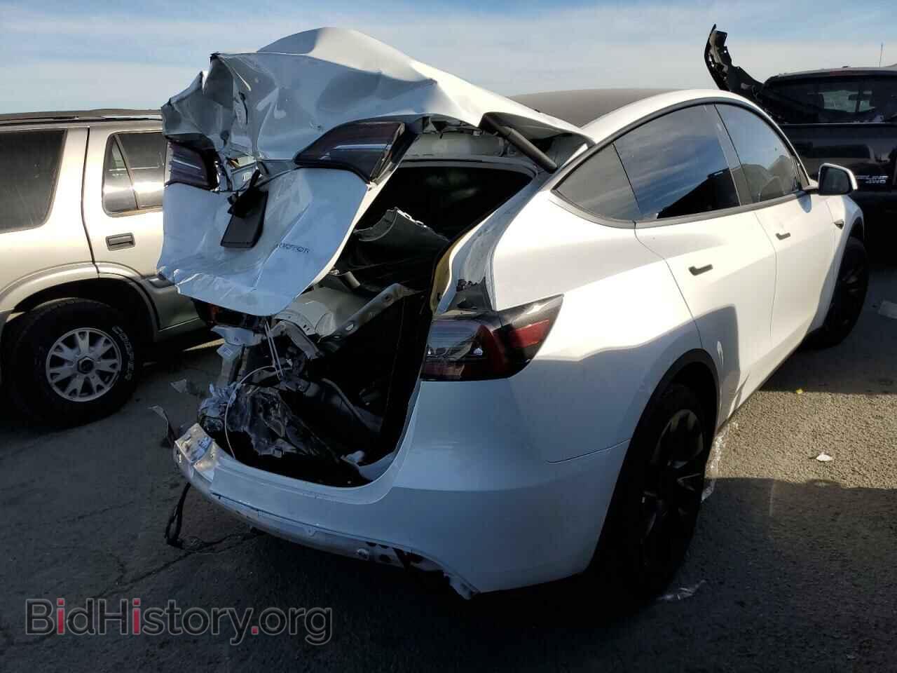2021 TESLA MODEL Y - VIN: 5YJYGAEE3MF206512 - Фото 3