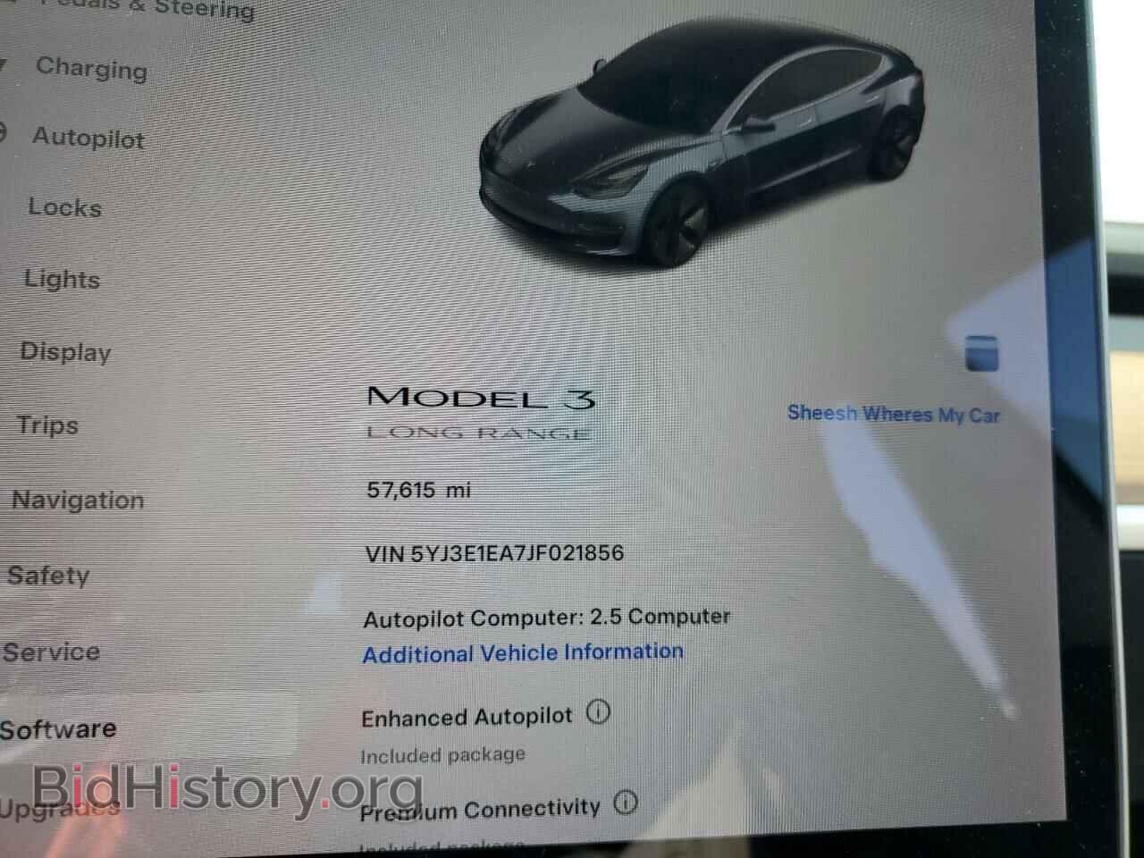 2018 TESLA MODEL 3 - VIN: 5YJ3E1EA7JF021856 - Photo 9