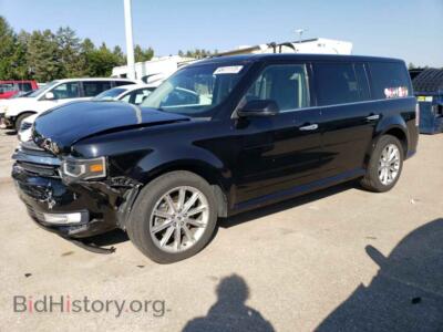 2019 Ford FLEX Flex Limit, black — VIN 2FMGK5D87KBA29319, Copart