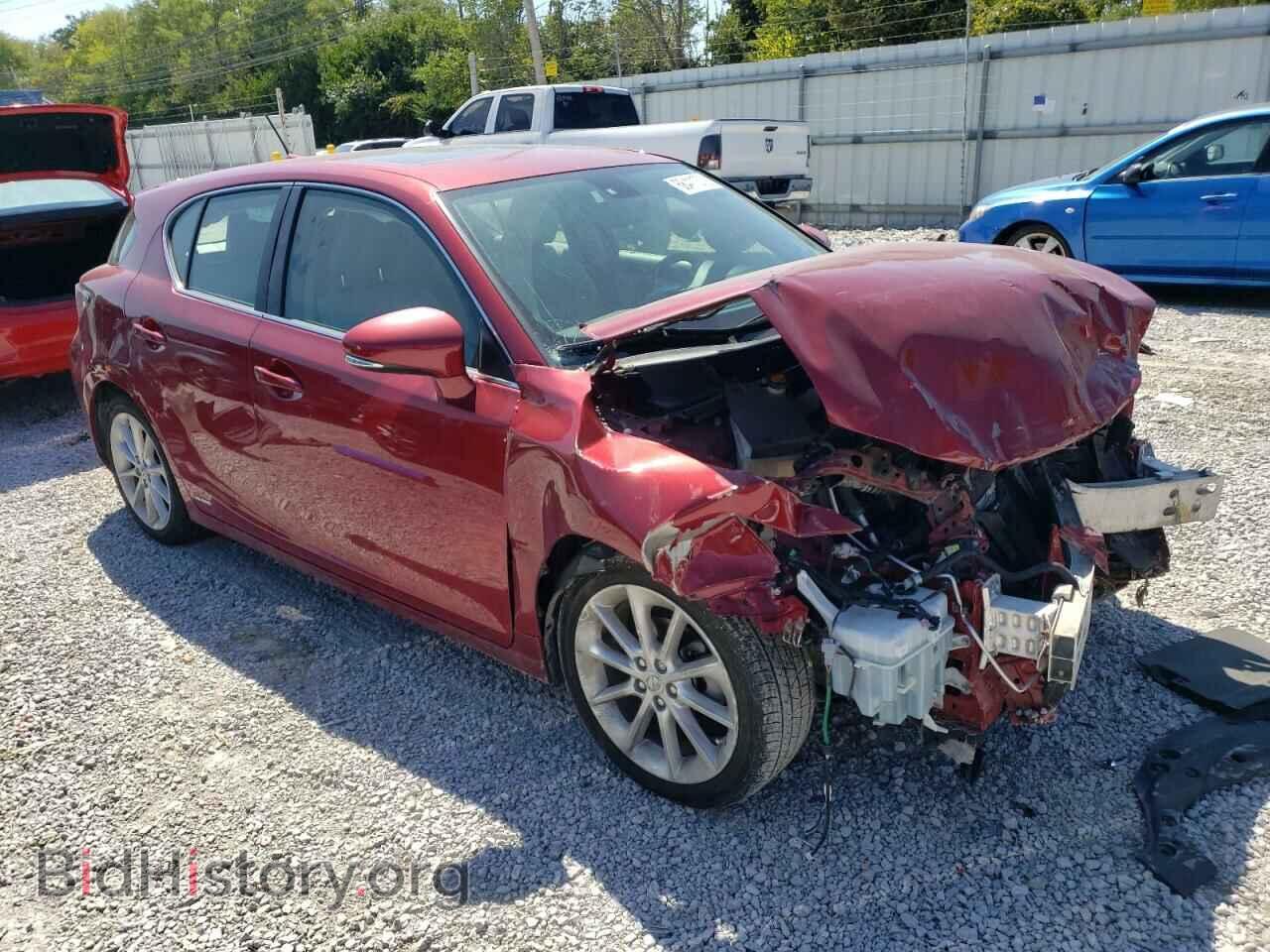2012 LEXUS CT 200 - VIN: JTHKD5BH1C2069154 - Фото 4