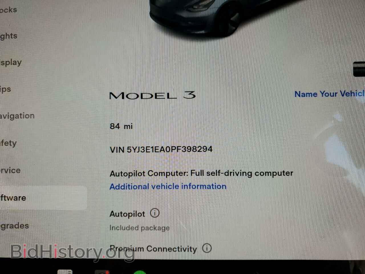 2023 TESLA MODEL 3 - VIN: 5YJ3E1EA0PF398294 - Photo 9