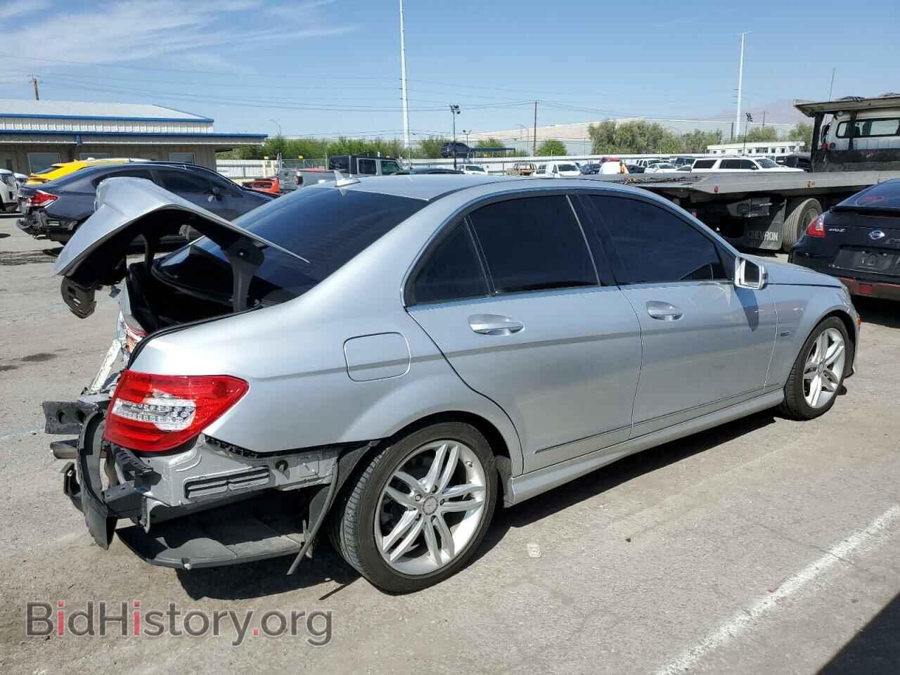 2012 MERCEDES-BENZ C-CLASS - VIN: WDDGF4HB9CR201718 - Фото 3