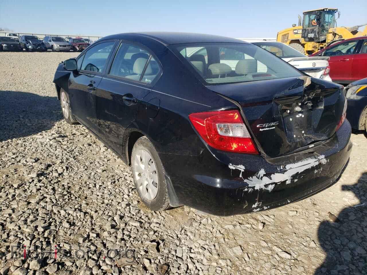 2012 HONDA CIVIC - VIN: 19XFB2F5XCE024207 - Фото 3