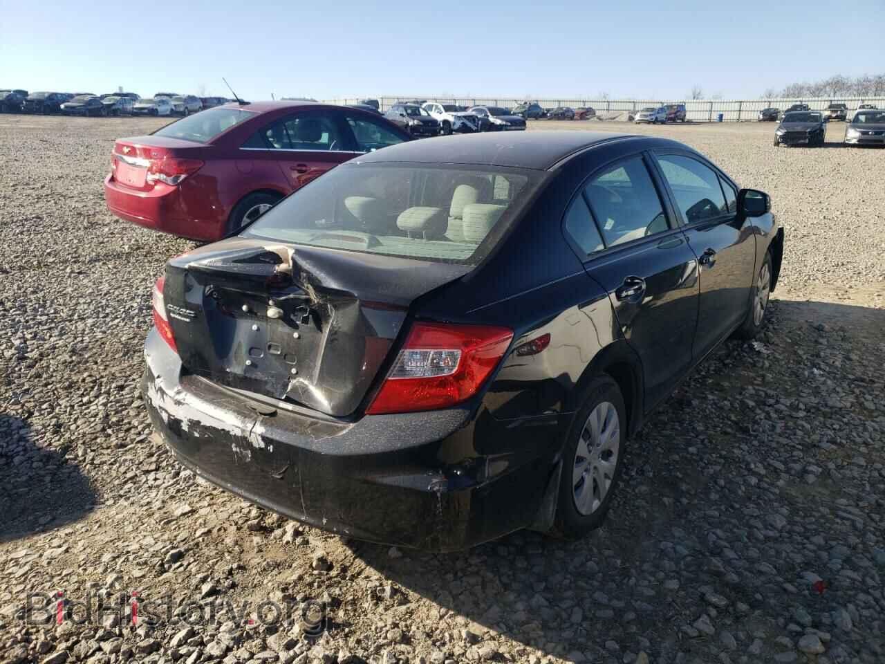 2012 HONDA CIVIC - VIN: 19XFB2F5XCE024207 - Фото 4